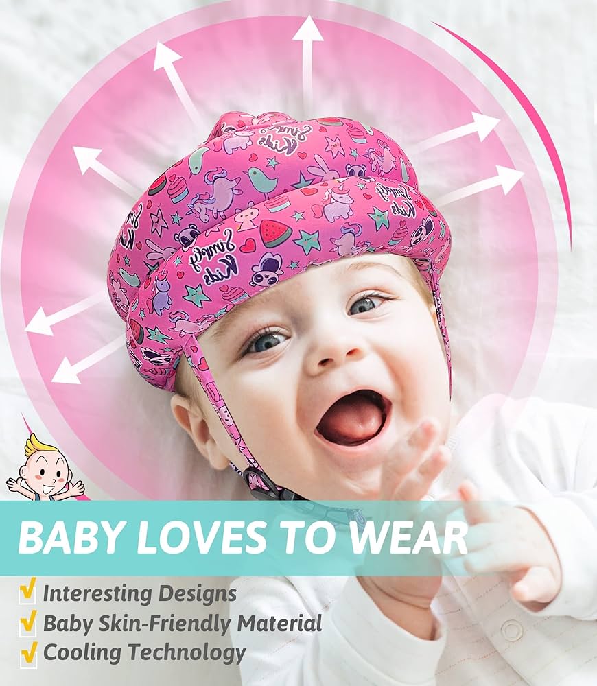 baby♡kids*。゜one time Amazon.com: Simply Kids Baby Helmet for Crawling Walking I